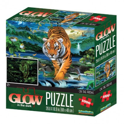HOWARD ROBINSON Glow In The Dark Puzzle 1000pc On The Prowl