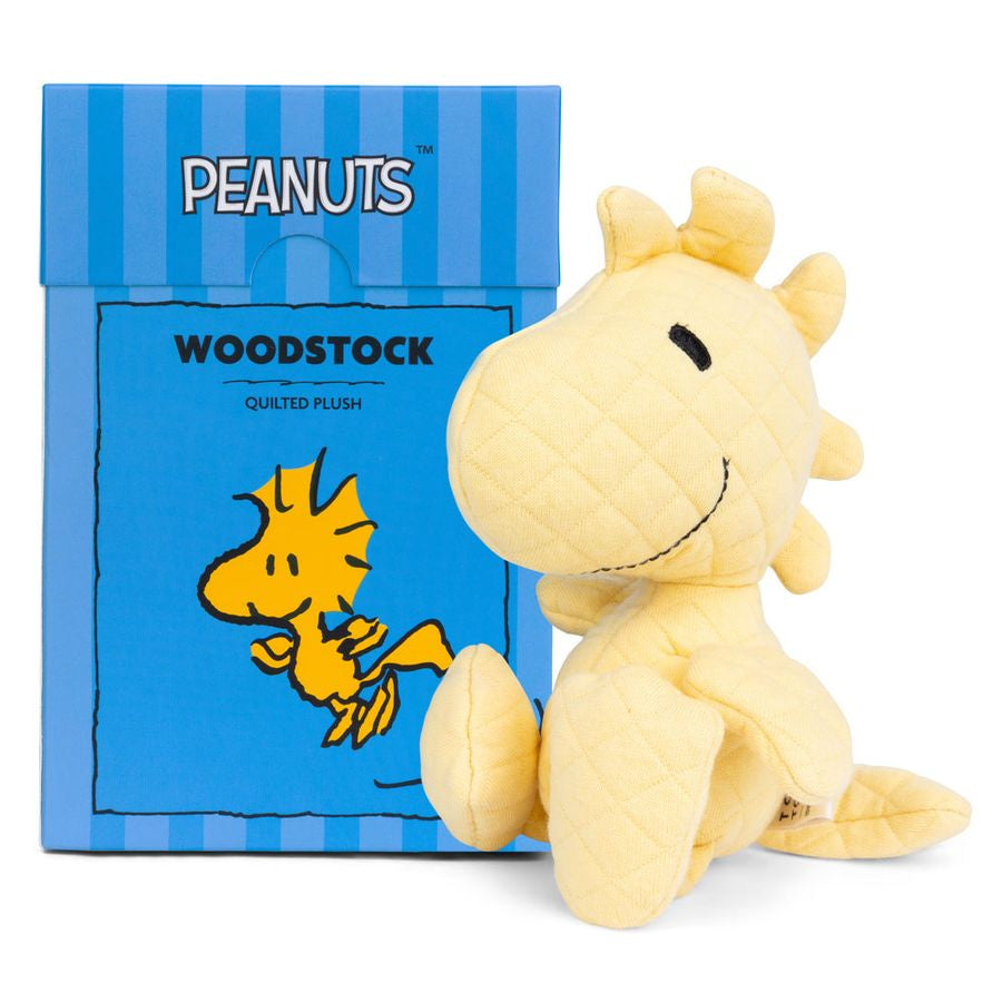PEANUTS 15cm Woodstock Quilted Jersey Yellow