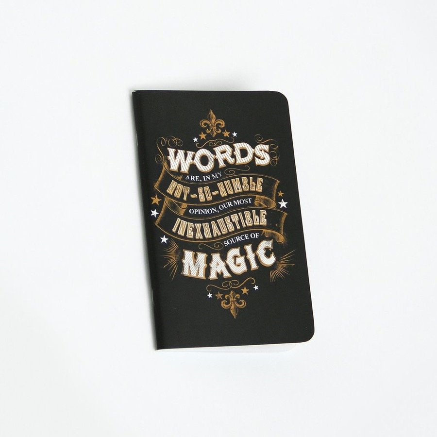 HARRY POTTER Notebook Magic Words Default Title