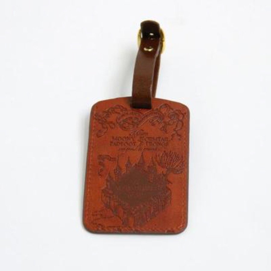 HARRY POTTER Luggage Tag Leather Marauder's Map Default Title