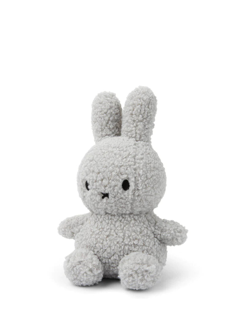 MIFFY Sitting 23cm Recycled Teddy Light Grey Default Title