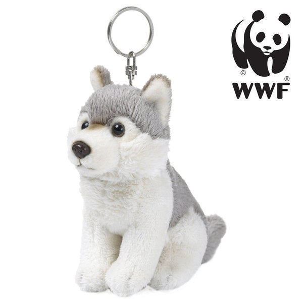 WWF Plush Keychain 10cm Wolf Default Title
