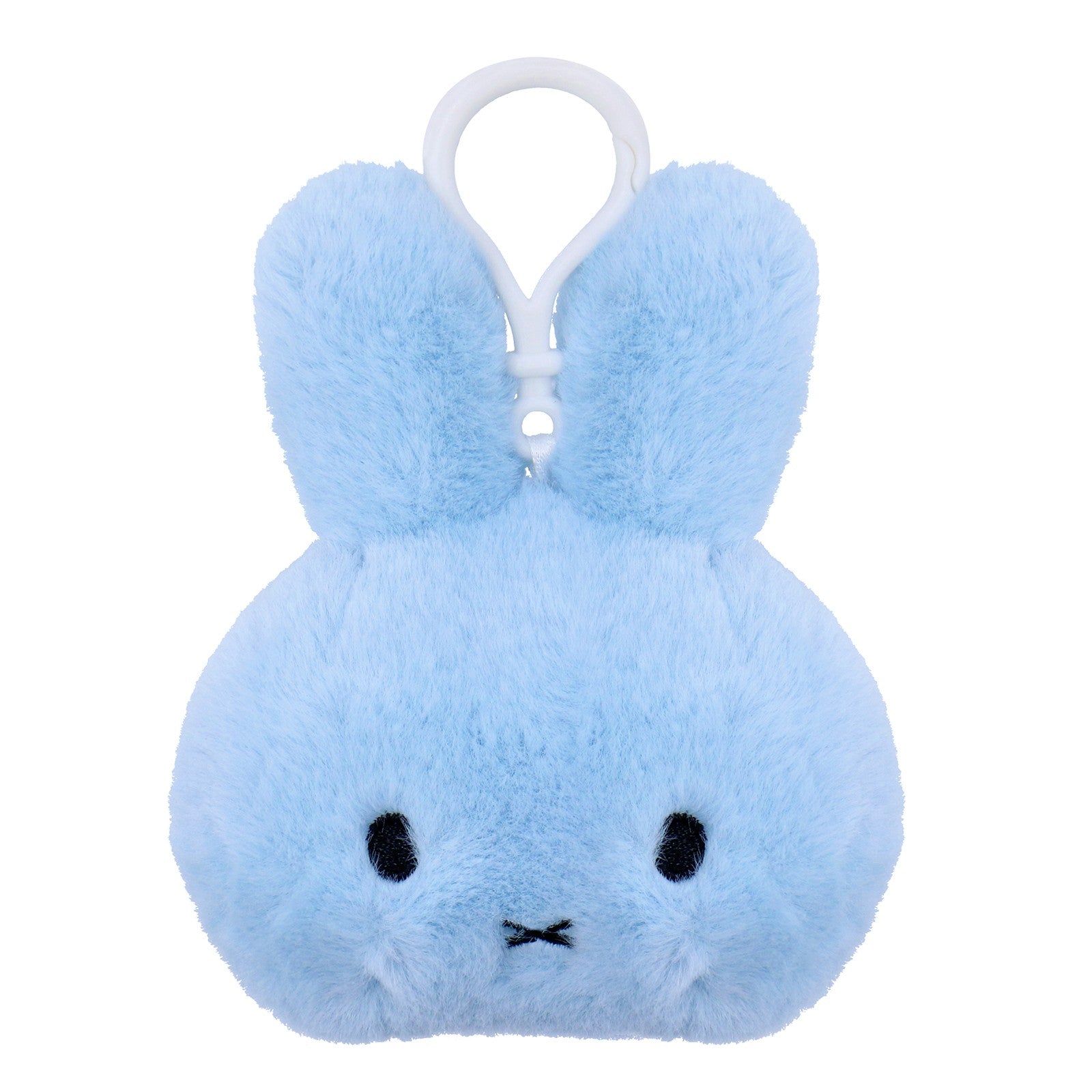 MIFFY Head Backpack Clip Fluffy Pastel Blue Default Title