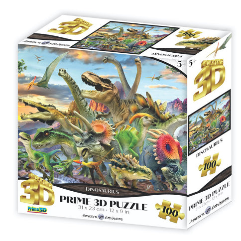HOWARD ROBINSON Super 3D Puzzle 100pc Dinosaurius