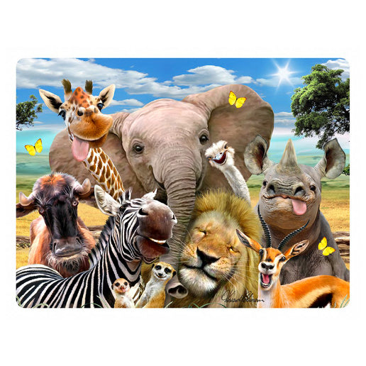 HOWARD ROBINSON Postcard African Selfie